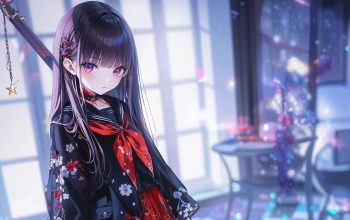 Wallpaper Cute Anime Girl
