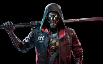 Wallpaper Ghostrunner Cyberpunk Samurai