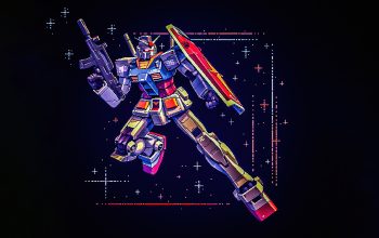 Wallpaper Gundam Pixel