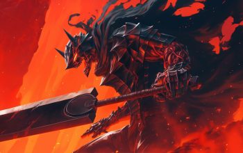 Wallpaper Guts Berserk Sword Armor