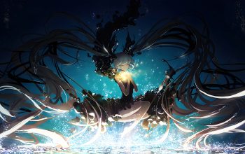 Wallpaper Hatsune Miku Vocaloid