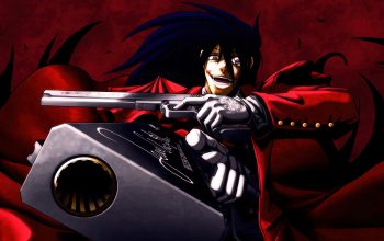 Wallpaper Hellsing Alucard Guns