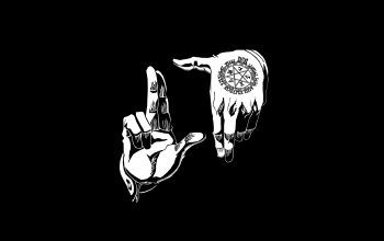 Wallpaper Hellsing Ultimate Alucard Hands
