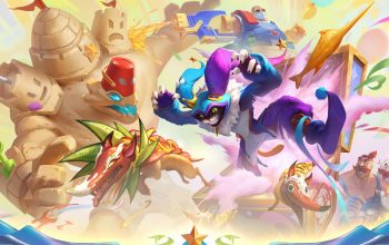 Wallpaper LoL April Fools Skins 2025