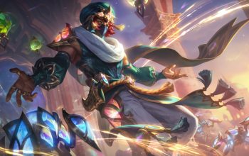 Wallpaper Malzahar Fatebreaker Skin LoL Splash Art