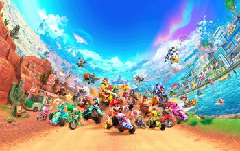 Wallpaper Mario Kart World Characters