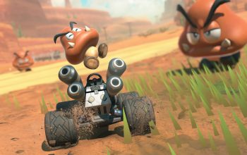 Wallpaper Mario Kart World Goomba