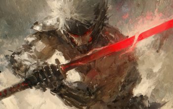 Wallpaper Metal Gear Rising Raiden’s HF Blade
