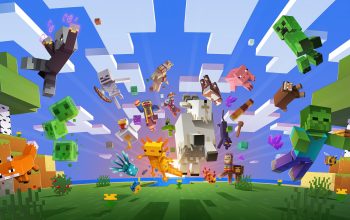 Wallpaper Minecraft Game Characters