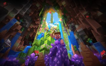 Wallpaper Minecraft Game Steve