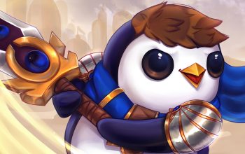 Wallpaper Pengu Garen LoL