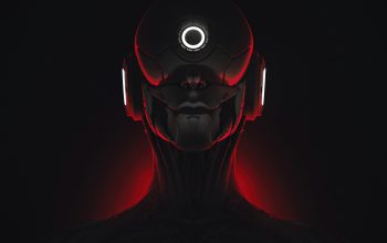 Wallpaper Sci-Fi Cyberpunk Android Soldier CGI Digital Art
