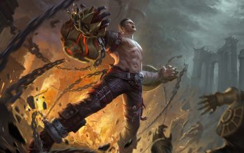 Wallpaper Sci-Fi Fantasy Warrior