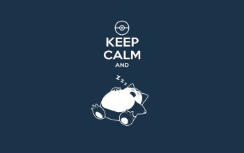 Wallpaper Snorlax Keep Calm and Sleep Pokemon