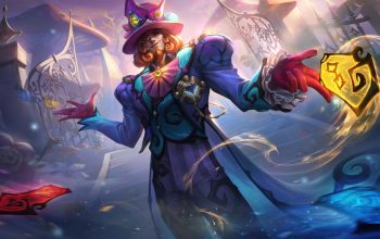 Wallpaper Twisted Fate Wondertown Skin LoL WR Splash Art