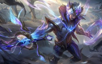 Wallpaper Viego Dawnbringer Skin LoL WR Splash Art