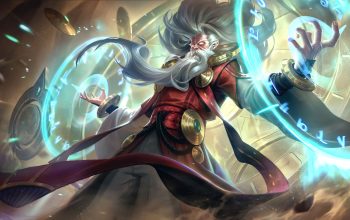 Wallpaper Zilean LoL WR Splash Art