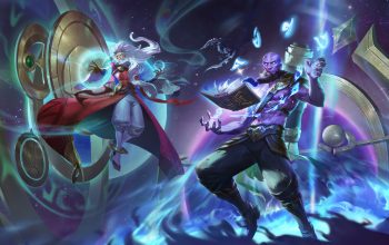 Wallpaper Zilean Ryze LoL WR