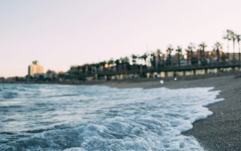 Wallpaper Waves in the Seashore