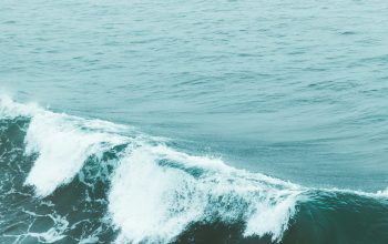 Wallpaper Sea Waves During Daytime