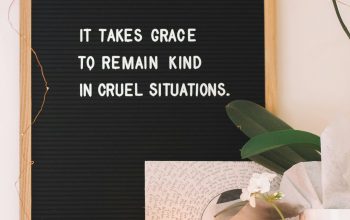 Wallpaper It Takes Grace to Remain Kind in Cruel Situations