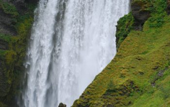 Wallpaper Skogafoss Waterfalls, Iceland