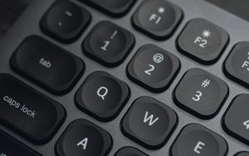 Wallpaper Black Computer Keyboard