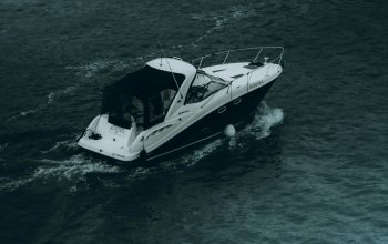 Wallpaper White and Black Yacht on Sea During Daytime