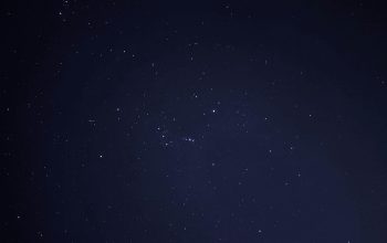 Wallpaper Starry Night Sky Over the Starry Night