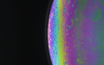 Wallpaper A Planet in Space